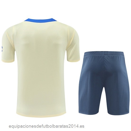 Nuevo Entrenamiento Conjunto Completo Inter Milan 24/25 Amarillo Gris Baratas